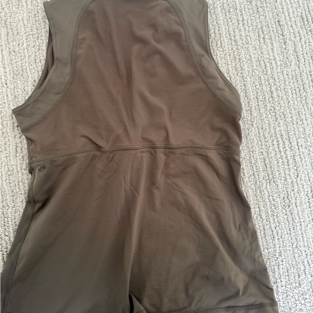 Lululemon Athletica Brown Tank Top